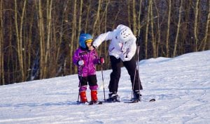 Snow jacket powder skirts