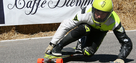 making hard turns when riding a longboard