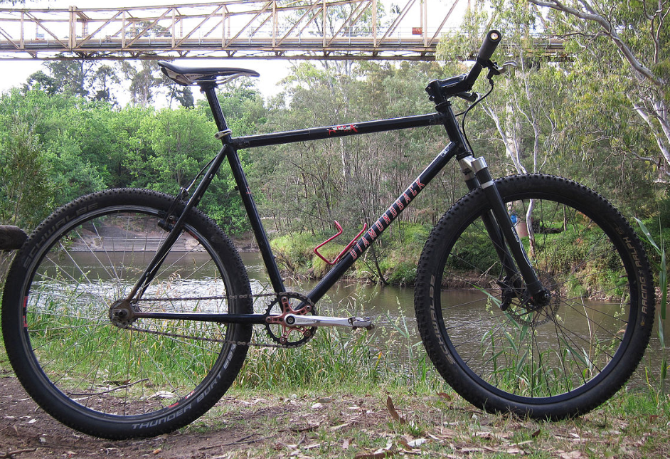 Black Single Speed Bike