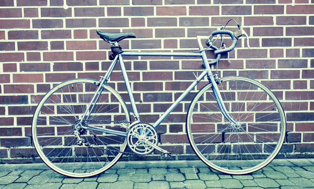 Fixie Bike on the wall